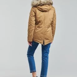 Vêtements Femme Parkas Only ONLKATIE Marron 10 Vêtements Femme Parkas Only ONLKATIE Marron -Manteaux Soldes Magasin 20417166 500 D