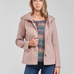 Vêtements Femme Manteaux Only ONLNEWSEDONA Rose