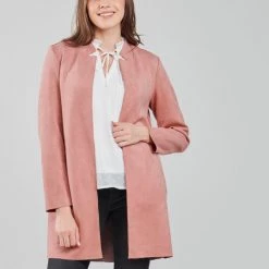 Vêtements Femme Manteaux Only ONLSOHO Rose