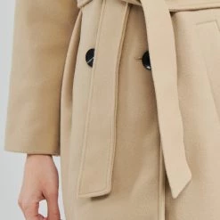 Vêtements Femme Trenchs Only ONLEMMA Beige -Manteaux Soldes Magasin 20417176 500 E