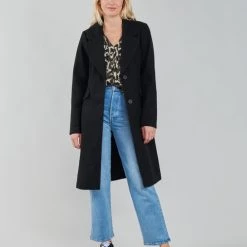 Vêtements Femme Manteaux Only ONLLOUIE Noir