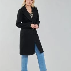 Vêtements Femme Manteaux Only ONLLOUIE Noir 9 Vêtements Femme Manteaux Only ONLLOUIE Noir -Manteaux Soldes Magasin 20417181 500 C