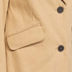 Vêtements Femme Manteaux Only ONLLOUIE Camel -Manteaux Soldes Magasin 20417182 500 E