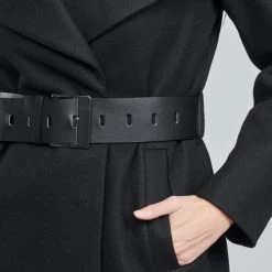 Vêtements Femme Manteaux Only ONLMARIE Noir -Manteaux Soldes Magasin 20417189 500 E