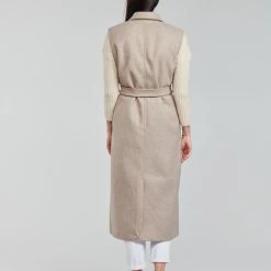 Vêtements Femme Manteaux Only ONLTRILLION Camel -Manteaux Soldes Magasin 20417200 500 D