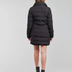 Vêtements Femme Doudounes Moony Mood PABREST Noir -Manteaux Soldes Magasin 20446241 500 D