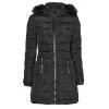 Vêtements Femme Doudounes Moony Mood PABRIES Noir -Manteaux Soldes Magasin 20446242 500 A