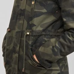 Vêtements Femme Parkas Yurban PEPINA Kaki -Manteaux Soldes Magasin 20476263 500 E