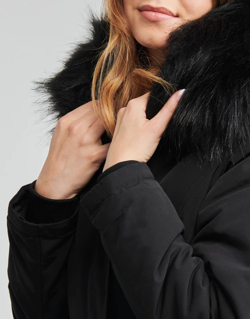 Vêtements Femme Parkas Betty London PAPAKA Noir 7 Vêtements Femme Parkas Betty London PAPAKA Noir – Image 5