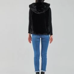 Vêtements Femme Manteaux Moony Mood PAKITA Noir -Manteaux Soldes Magasin 20549344 500 D