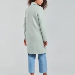 Vêtements Femme Manteaux Only ONLCARRIE Vert 10 Vêtements Femme Manteaux Only ONLCARRIE Vert -Manteaux Soldes Magasin 20629641 500 D