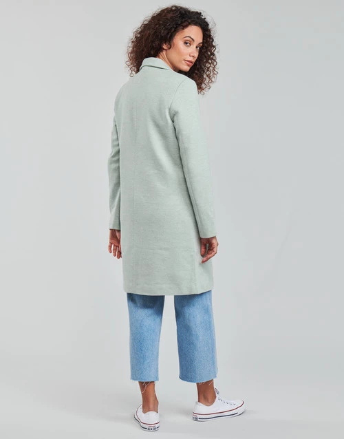 Vêtements Femme Manteaux Only ONLCARRIE Vert 6 Vêtements Femme Manteaux Only ONLCARRIE Vert – Image 4