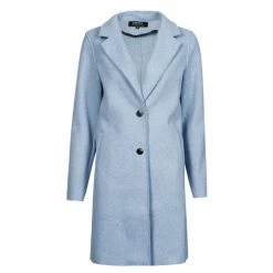 Vêtements Femme Manteaux Only ONLCARRIE BONDED Bleu -Manteaux Soldes Magasin 20629642 500 A