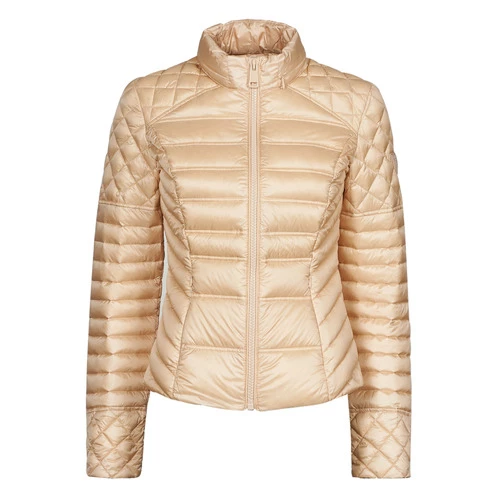 Vêtements Femme Doudounes Guess ORSOLA DOWN JACKET Beige 3 Vêtements Femme Doudounes Guess ORSOLA DOWN JACKET Beige
