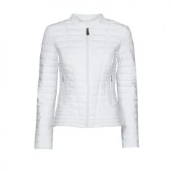 VĂȘtements Femme Doudounes Guess VONA JACKET Blanc