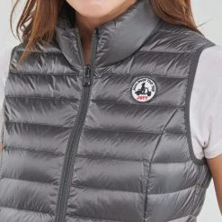 Vêtements Femme Doudounes JOTT SEDA Gris foncé -Manteaux Soldes Magasin 20829569 500 E