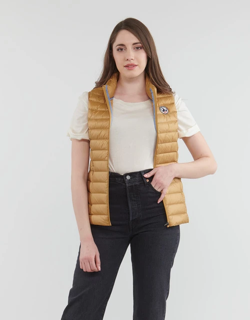 Vêtements Femme Doudounes JOTT SEDA Camel 4 Vêtements Femme Doudounes JOTT SEDA Camel – Image 2