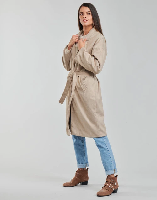 Vêtements Femme Manteaux Betty London PIXIE Beige 5 Vêtements Femme Manteaux Betty London PIXIE Beige – Image 3