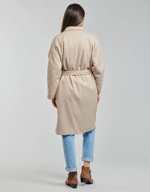 Vêtements Femme Manteaux Betty London PIXIE Beige 6 Vêtements Femme Manteaux Betty London PIXIE Beige – Image 4