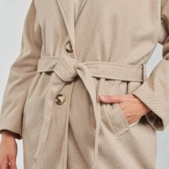 Vêtements Femme Manteaux Betty London PIXIE Beige 11 Vêtements Femme Manteaux Betty London PIXIE Beige -Manteaux Soldes Magasin 21040500 500 E