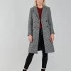 Vêtements Femme Manteaux Betty London PIXIE Noir / Gris -Manteaux Soldes Magasin 21040501 500 B