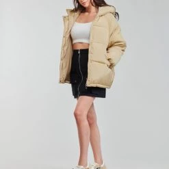 Vêtements Femme Doudounes Yurban PALAROIS Beige -Manteaux Soldes Magasin 21075107 500 C