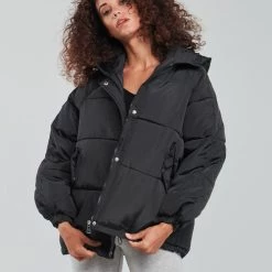 Vêtements Femme Doudounes Yurban PALAROIS Noir 8 Vêtements Femme Doudounes Yurban PALAROIS Noir -Manteaux Soldes Magasin 21075108 500 B