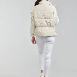 Vêtements Femme Doudounes Yurban YALOU Beige -Manteaux Soldes Magasin 21075109 500 D