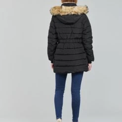 Vêtements Femme Doudounes Only ONLCAMILLA Noir -Manteaux Soldes Magasin 21117280 500 D