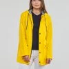 Vêtements Femme Parkas Petit Bateau BAIGA Jaune 2 Vêtements Femme Parkas Petit Bateau BAIGA Jaune -Manteaux Soldes Magasin 21144777 500 B