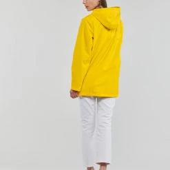 Vêtements Femme Parkas Petit Bateau BAIGA Jaune -Manteaux Soldes Magasin 21144777 500 D