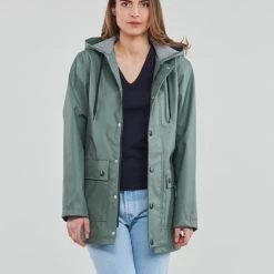 Vêtements Femme Parkas Petit Bateau BAIGA Kaki