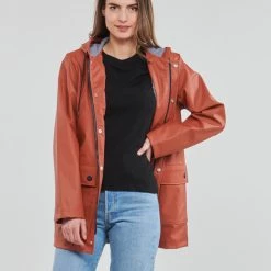 Vêtements Femme Parkas Petit Bateau BAIGA Rouge