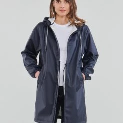 Vêtements Femme Parkas Petit Bateau BAHINI Marine