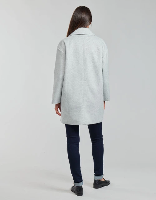 Vêtements Femme Manteaux Betty London PYAME Gris 6 Vêtements Femme Manteaux Betty London PYAME Gris – Image 4
