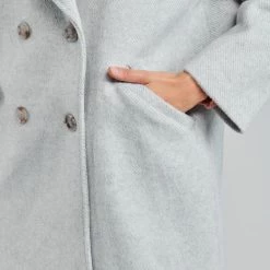 Vêtements Femme Manteaux Betty London PYAME Gris 11 Vêtements Femme Manteaux Betty London PYAME Gris -Manteaux Soldes Magasin 21179948 500 E