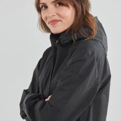 Vêtements Femme Parkas Aigle FULLRAIN BLACK ONYX -Manteaux Soldes Magasin 21255477 500 E