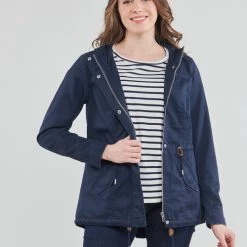 Vêtements Femme Parkas Only ONLLORCA Marine