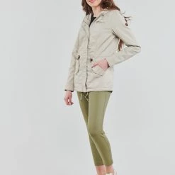 Vêtements Femme Parkas Only ONLLORCA Beige 9 Vêtements Femme Parkas Only ONLLORCA Beige -Manteaux Soldes Magasin 21518267 500 C
