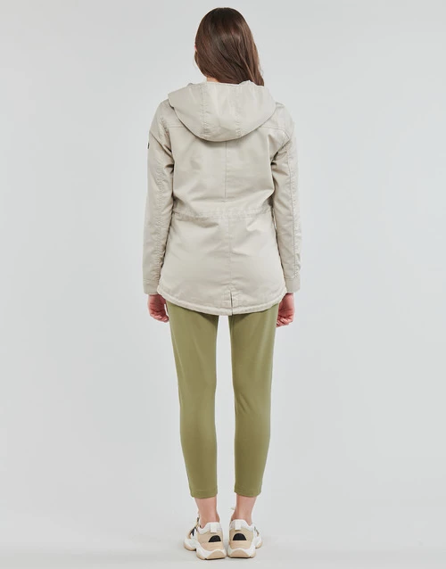 Vêtements Femme Parkas Only ONLLORCA Beige 6 Vêtements Femme Parkas Only ONLLORCA Beige – Image 4
