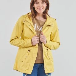 Vêtements Femme Parkas Only ONLLORCA Jaune