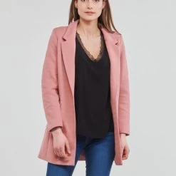 Vêtements Femme Manteaux Only ONLBAKER Rose
