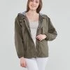 Vêtements Femme Parkas Vero Moda VMEVERLY Kaki 2 Vêtements Femme Parkas Vero Moda VMEVERLY Kaki -Manteaux Soldes Magasin 21550305 500 B