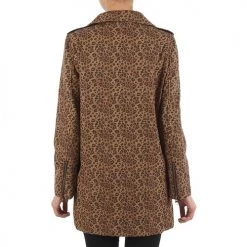 Vêtements Femme Manteaux Brigitte Bardot BB43110 Marron Leopard -Manteaux Soldes Magasin 216064 500 E