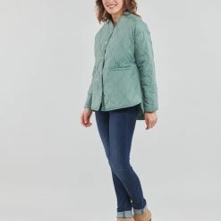 Vêtements Femme Doudounes Betty London MADELINE Vert -Manteaux Soldes Magasin 22522021 500 C