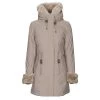 Vêtements Femme Doudounes Betty London MARCILIE Beige -Manteaux Soldes Magasin 22524290 500 A