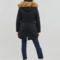 Vêtements Femme Doudounes Betty London MALVINIE Noir -Manteaux Soldes Magasin 22524291 500 D