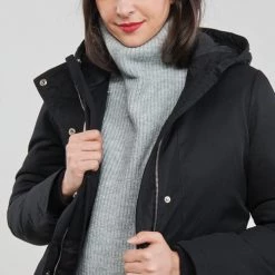 Vêtements Femme Doudounes Betty London MALVINIE Noir -Manteaux Soldes Magasin 22524291 500 E
