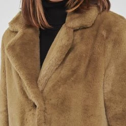 Vêtements Femme Manteaux Oakwood CYBER Marron -Manteaux Soldes Magasin 22543896 500 E