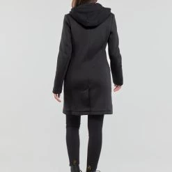 Vêtements Femme Manteaux Ikks BP44365 Noir -Manteaux Soldes Magasin 22544773 500 D